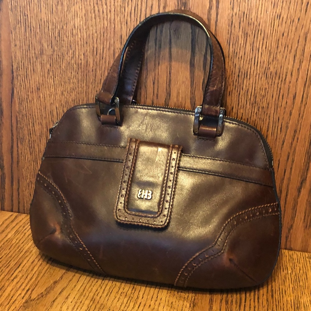 Hugo Boss Vintage  Brown Leather Small Purse